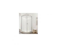 Box Doccia Semicircolare Mood 90X90Xh185Cm Cristallo Trasparente