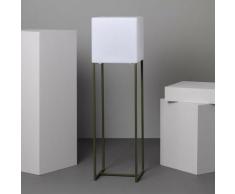 Lampada da terra Tiber solare ricaricabile LED RGBW Verde Cachi