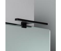 Ledkia - Applique led 5W per Specchio del Bagno Nero Carl Bianco Freddo 5500K - 6000K - Bianco