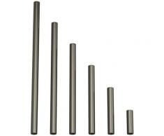 Tubo di estensione in metallo per lampade a sospensione o da tavolo | 5 cm - Nero perla - Nero perla