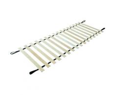 Evergreenweb - Rete a Doghe 90x190 cm - 16 Doghe con telaio flessibile ? Senza Telaio ? Base a