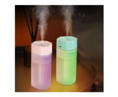 300ML 7 luci colorate umidificatore / ufficio, camera da letto, yoga, cubo d'acqua plug-in bianco
