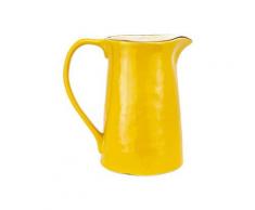 Caraffa Mediterraneo in gres porcellanato cm.12x19x19h.; più colori - Colore: Giallo