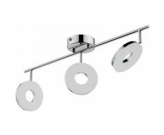 Lampada da soffito con faretti a LED orientabili lampadario plafoniera soggiorno camara da letto