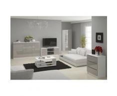 Abamihome - Mobile Porta Tv, Console Tv, Porta Tv 2 Ante, Parete Attrezzata 120 x 55 x 41 - Colore: