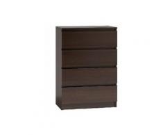 ASTER T4 - Cassettiera moderna con 4 cassetti - 97x70x40 - Mobile contenitore - Stile scandinavo