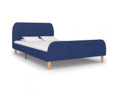 Vidaxl - Giroletto in Tessuto 120x200 cm Blu Blu