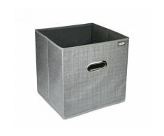 Scatola Portadocumenti Di Archiviazione Ufficio Box Portatutto 25X25X25Cm 69686