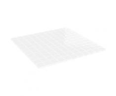 Vidaxl - Piastrelle Mosaico 11 pz Bianco 30x30 cm in Vetro Bianco