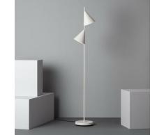 Lampada da Terra Whirlwind Bianco