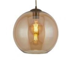 Searchlight Lighting - Searchlight Balls - Sospensione a soffitto a cupola a 1 luce Ottone antico,