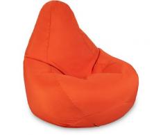 Loft 25 - Pouf da gioco per interni/esterni, pouf da soggiorno, impermeabile, arancione