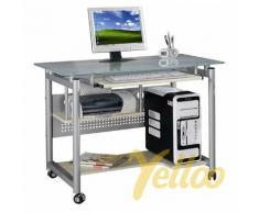 Tavolo Scrivania Con Ruote Per Computer Mod. Wheel