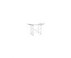 Stendibiancheria in alluminio a cavalletto lady cm192x57x112h stendipanni