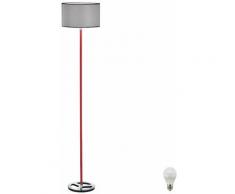 Lampada da terra cromata illuminazione a soffitto proiettori lampada da lettura faretti in un set