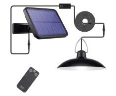 SOEKAVIA Lampade solari per interni, luce solare IP65, lampada a sospensione solare con