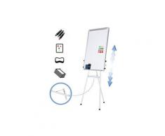 Lavagna 2in1 magnetica con 25 fogli a 3 piedi con pennarelli spugna e magneti