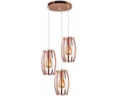 Wottes - Lampadario Industriale Ferro Battuto Creativo Lampada a Sospensione Metallo Retrò