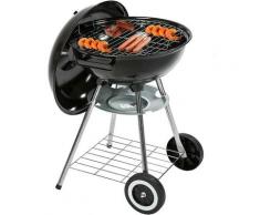 Barbecue a carbonella Grill carbone da Giardino Campeggio Balcone con Coperchio XXL