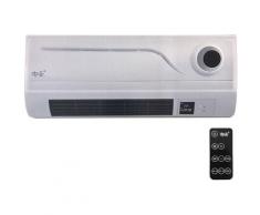 Termoventilatore Ceramico Elettrico a Parete 2000W con Timer e Telecomando