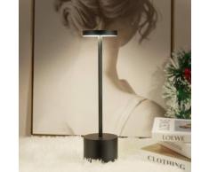 Lampade da tavolo wireless 8000mAh Lampada da scrivania a LED ricaricabile con telecomando 3
