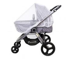 A2zworld - Zanzariera Universale Per Passeggino 140X150cm Bianco