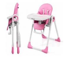 Seggiolone per Bambino con Vassoio, Seggiolone Regolabile per Neonati, 100 x 72 x 54 cm, Colori