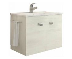 Mobile Bagno Erika S/Specchio Rovere Bianco