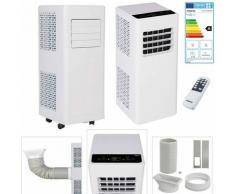 Arebos - Condizionatore Aria mobile 4in1 Ventilatore del deumidificatore 7000BTU - Bianco