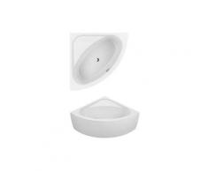 Villeroy&boch - Sistema idromassaggio, Loop & Friends, vasca da bagno, UBA140LFO3V, angolare,