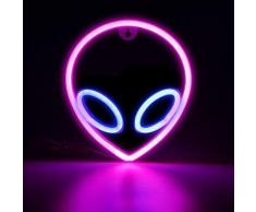 Luci al neon a LED - lampade al neon - applique decorative - alimentazione USB - luci notturne
