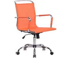 Sedia ufficio Barnet in rete Arancione