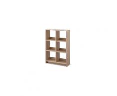 Libreria Cube/Scaffale a giorno in legno/Cubo contenitore aperto, Facilità di montaggio, Modulare,