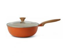 Padella wok con coperchio ø 28 cm
