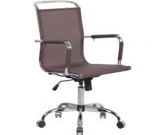 Sedia ufficio Barnet in rete Marrone
