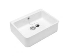 Villeroy&boch - O.novo - Lavello da appoggio in ceramica, 595x500 mm, bianco alpino 63220001