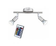 Faretto da soffitto Faretto da soffitto, dimmerabile, lampada cambiacolore in un set di lampade LED