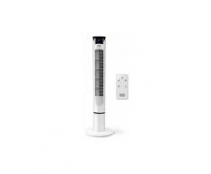 Ventilatore oscillante a torre 45 watt 102 cm con display e telecomando. Ventilatori oscillanti a