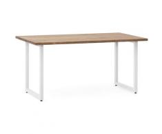 Box Furniture - Tavolo Sala da Pranzo iCub Strong ECO 80x160x75 cm Bianco – Vintage