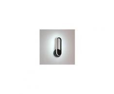 Comely - Lampada da parete a LED per interni da 12 W, lampada da comodino girevole a 330°,
