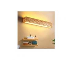 Led Wall Sconce Lampade da parete Illuminazione per interni Lampada da parete a luce calda in legno