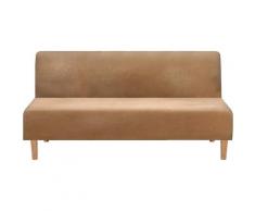 Copridivano Copridivano letto senza braccioli, Copridivano Futon in velluto elasticizzato