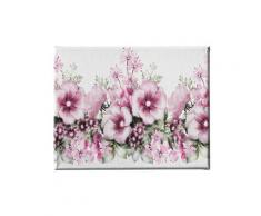 Homemania - Quadro Fiori - Natura - per Soggiorno, Camera - Multicolore in Poliestere, Legno, 45 x