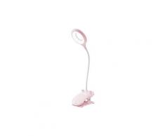 Lampada a LED con clip, lampada da scrivania con clip con portapenne, lampade da comodino e da