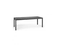 tavolo rio antracite cm 210/280x100 - Nardi