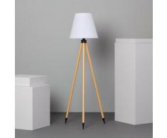 Lampada da Terra Metallo led Solare rgb con Batteria usb Ricaricabile Kefre Giallo Sabbia - Giallo