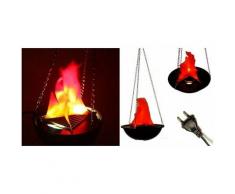 Lampada Luce Effetto Fuoco Fiamma Finta Schenografia Lampade A Sospensione Grand