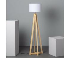 Lampada da Terra Korsade Bianco - Bianco