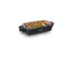 Griglia Elettrica Barbecue Elettrico Regolabile Griglia per balcone picnic grill : colore : nero