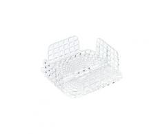 Portatovaglioli 20x20x7 cm deisgn classico moderno Guzzini in plastica 100% colore : Trasparente